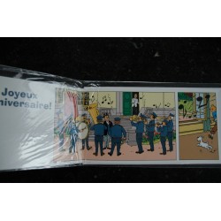 Tintin - Enveloppe timbrée illustrée et carte de correspondance assortie - Les Prêt à Souhaiter