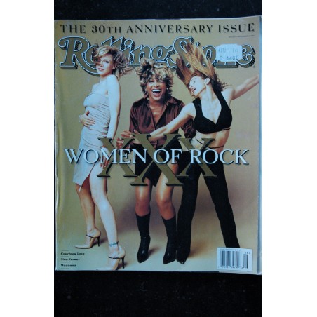 ROLLING STONE  773 Cover WOMEN OF ROCK MADONNA TINA TURNER COURTNEY LOVE 1997