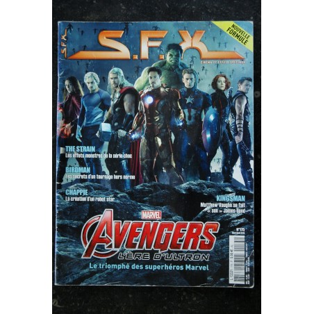 SFX 175 - AVENGERS - The Strain - Birdman - Chappie - Kingsman - 80 pages - 2015 03 SFX 175 - AVENGERS - The Strain - Birdman - Chappie - Kingsman - 80 pages - 2015 03