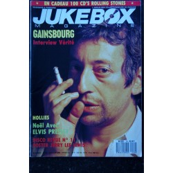 JUKEBOX   34   1990 01 - Serge Gainsbourg - Hollies - Elvis Presley - Poster Jerry Lee Lewis - 80 pages