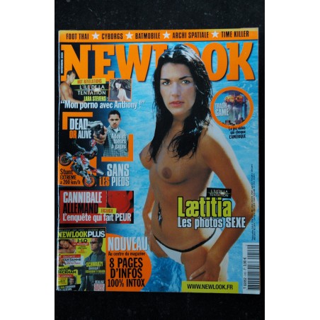NEWLOOK 242 LA STEVENS HOT REVELATIONS COVER GIRL LAETITIA L'ILE DE LA TENTATION