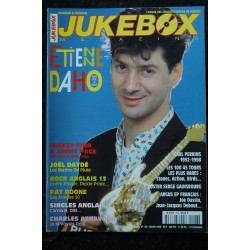 JUKEBOX  126  1998 03 - Etienne Daho - Mickey Finn Jimmy Page Daydé Pat Boone Aznavour   - Poster Gainsbourg - 84 pages