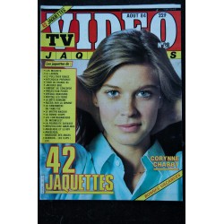 TV VIDEO Jaquettes n° 28 -  1984 08  - Corynne CHARBYi - 42 jaquettes