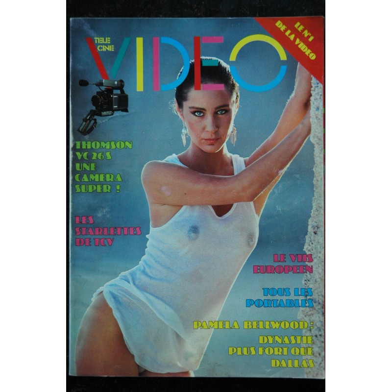 TELE CINE VIDEO  31 1983 07  P. BELLWOOD  Cover + 4 p. - P. L.-Beaulieu - S. Azéma - G. Lazure - A. Parillaud - V. Kaprisky