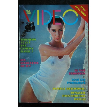 TELE CINE VIDEO  31 1983 07  P. BELLWOOD  Cover + 4 p. - P. L.-Beaulieu - S. Azéma - G. Lazure - A. Parillaud - V. Kaprisky