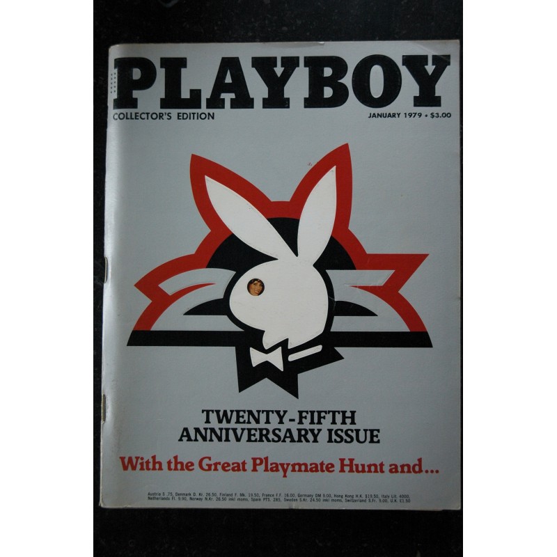 PLAYBOY Us 1979 01 JANUARY COLLECTOR'S EDITION INTERVIEW MARLON BRANDO 25 BEAUTIFUL YEARS