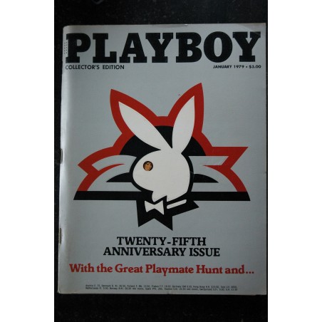 PLAYBOY Us 1979 01 JANUARY COLLECTOR'S EDITION INTERVIEW MARLON BRANDO 25 BEAUTIFUL YEARS