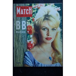 PARIS MATCH N°  615 21 JANVIER 1961 COVER BRIGITTE BARDOT