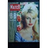 PARIS MATCH N°  615 21 JANVIER 1961 COVER BRIGITTE BARDOT