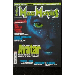 Ciné Fantastique MAD MOVIES  n°223  2009 10  AVATAR couverture Collector - Dossier virus tous contaminés - 132 pages