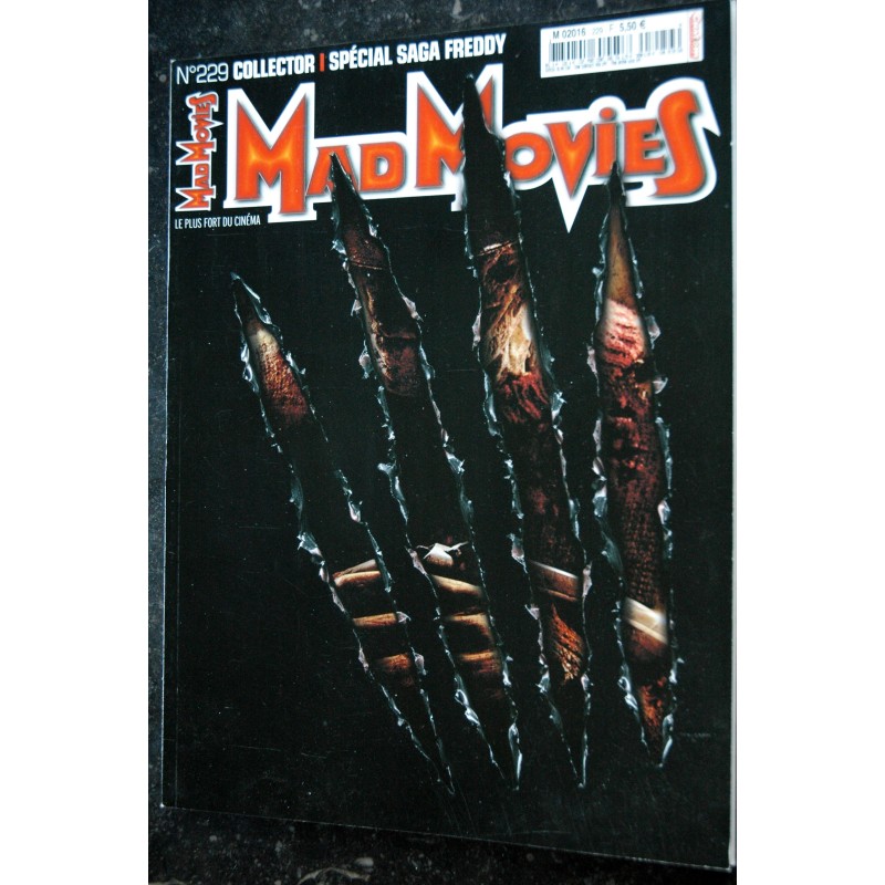 Ciné Fantastique MAD MOVIES  n°229  2010 04 - Collector - Spécial Saga FREDDY  - 116 pages