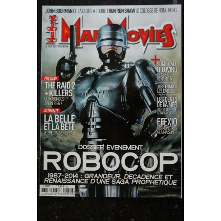 Ciné Fantastique MAD MOVIES  n°271  * 2014 *  ROBOCOP The Raid 2  Killers  La belle et la bête  EFEXIO  Jess Franco