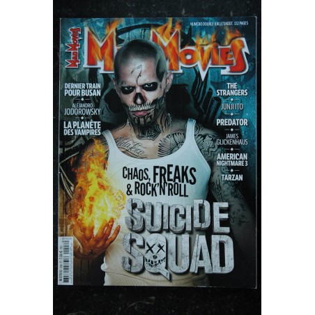 Ciné Fantastique MAD MOVIES  n°298  2016 07 08 - SUICIDE SQUAD - Jodorowky - The Strangers - Predator - 132 pages