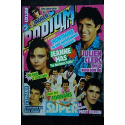 PODIUM HIT 157  1985  SOPHIE MARCEAU  GOLDMAN  + Poster : Alain DELON