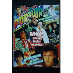 PODIUM HIT 159  mai 1985  Marc Lavoine BILLY JL LAHAYE  Paul Young WHAM Atkins Valéry