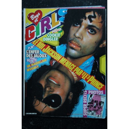 BOYS et GIRLS   n°  247  * septembre 1984 *   STEPHANIE  Laurent VOULZY  Véronique JANNOT