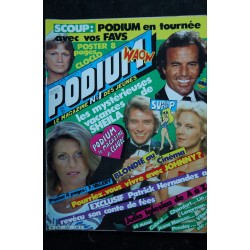 PODIUM HIT 101 JUILLET 1980 PLASTIC DALIDA RENAUD SACHA DISTEL + POSTERS SHEILA RENAUD MIKE BRANT YVES RENIER