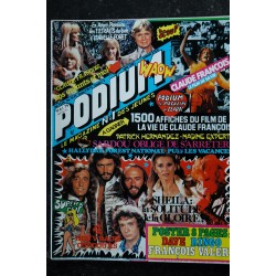 PODIUM n° 98 François Valéry Cloclo Dave Delon Sheila Sardou Plastic Bertrand - Posters voir détail - 1980 04