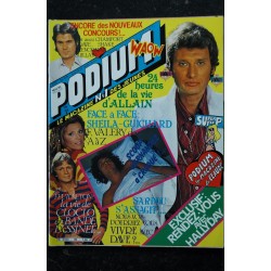 PODIUM n° 99 François Valéry Allain Sheila Guichard Dave- Posters voir détail - 1980 05