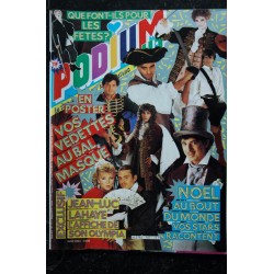 PODIUM n°167  Cheryl Bruel Charby Lavoine Dion Mader Farmer Dalida  - Posters voir détail - 1986 01