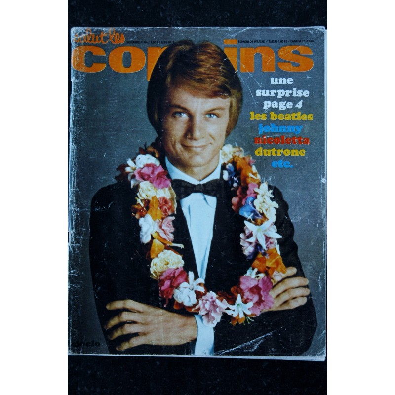 Salut les Copains N° 60   * 07 1967 * COMPLET * JOHNNY ADAMO JiliHENDRIX FRANCOISE HARDY DUTRONC POLNAREFF