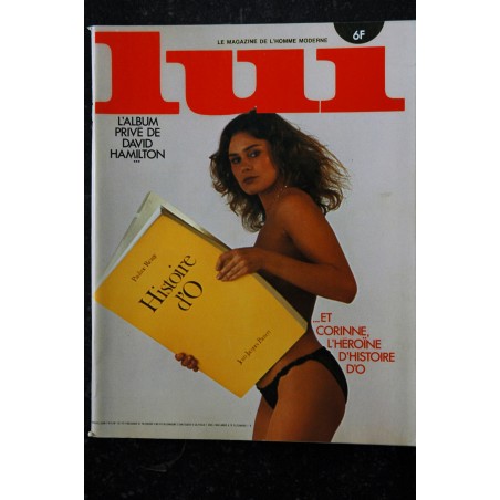 LUI 137 JUIN 1975 ALBUM PRIVE HAMILTON Valérie CORINNE CLERY INTEGRAL NUDE INTERVIEW JACQUES MARTIN PIN-UP ASLAN