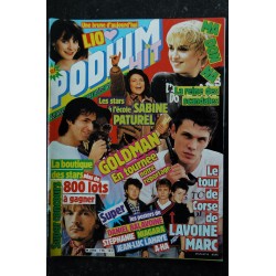 PODIUM HIT 175  septembre 1986  Madonna Paturel Goldman Lavoine Balavoine Niagara