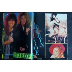PODIUM HIT 186  août1987  ELVIS  MADONNA Charlotte GAINSBOURG  Mel GIBSON NIAGARA LIO