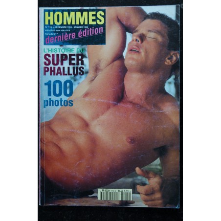 HOMMES n° 115 - 1994 12 - L'histoire du SUPER PHALLUS - 100 photos HOMMES n° 115 - 1994 12 - L'histoire du SUPER PHALLUS - 100 photos