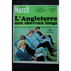 PARIS MATCH N°  834 3 AVRIL 1965 COVER BRIGITTE BARDOT & JEANNE MOREAU CHARLES AZNAVOUR LE TRIOMPHE D'UN POETE