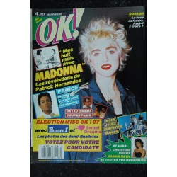 OK ! âge tendre 563 1986 OCTOBRE COVER MADONNA SPECIAL MADONNA