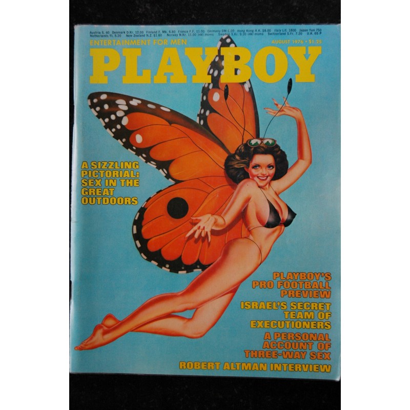 PLAYBOY Us 1976 08 R. ALTMAN LINDA BEATTY HELMUT NEWTON FANTASIZES OF LOLITA