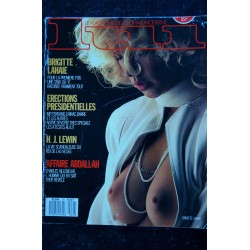 LUI 278 MARS 1987 COVER BRIGITTE LAHAIE CONFESSIONS EROTIQUES IMPERATOR SHANG KUAN 