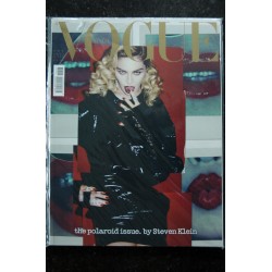 VOGUE ITALIA 798 COVER MADONNA FEB 2017 THE POLAROID ISSUE BY STEVEN KLEIN