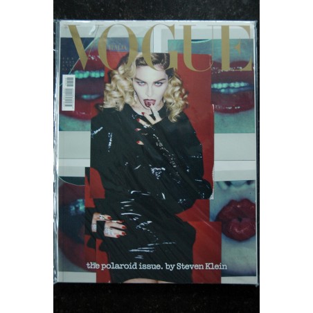VOGUE ITALIA 798 COVER MADONNA FEB 2017 THE POLAROID ISSUE BY STEVEN KLEIN