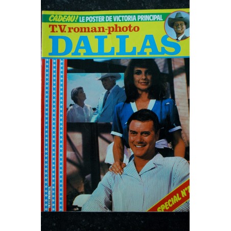 DALLAS TV roman photo ALBUM n° 4 * 1982 * N° 11 CAMPAGNE ELECTORALE 12 L'IDOLE DECHUE 13 LE RETOUR DE JULIE