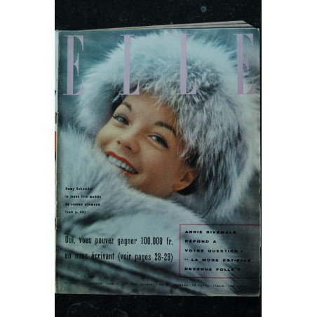 ELLE 686 16 février 1959 Annie Girardot 4 p. - Collections PAP Printemps 59 - Picasso Velasquez - 92 pages FASHION VINTAGE ELLE 686 16 février 1959 Annie Girardot 4 p. - Collections PAP Printemps 59 - Picasso Velasquez - 92 pages FASHION VINTAGE