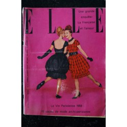 ELLE 688 2 MARS 1959 SPECIAL COLLECTIONS GRANDS COUTURIERS