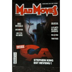 Ciné Fantastique MAD MOVIES  n°309  2017 07 08 - CA - ça - Girls with balls - Colossal - Twin Peaks - 132 pages