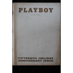 PLAYBOY US 1969 01  JANUARY COLLECTOR FIFTEENTH ANNIVERSARY LESLIE BIANCHINI KARHU