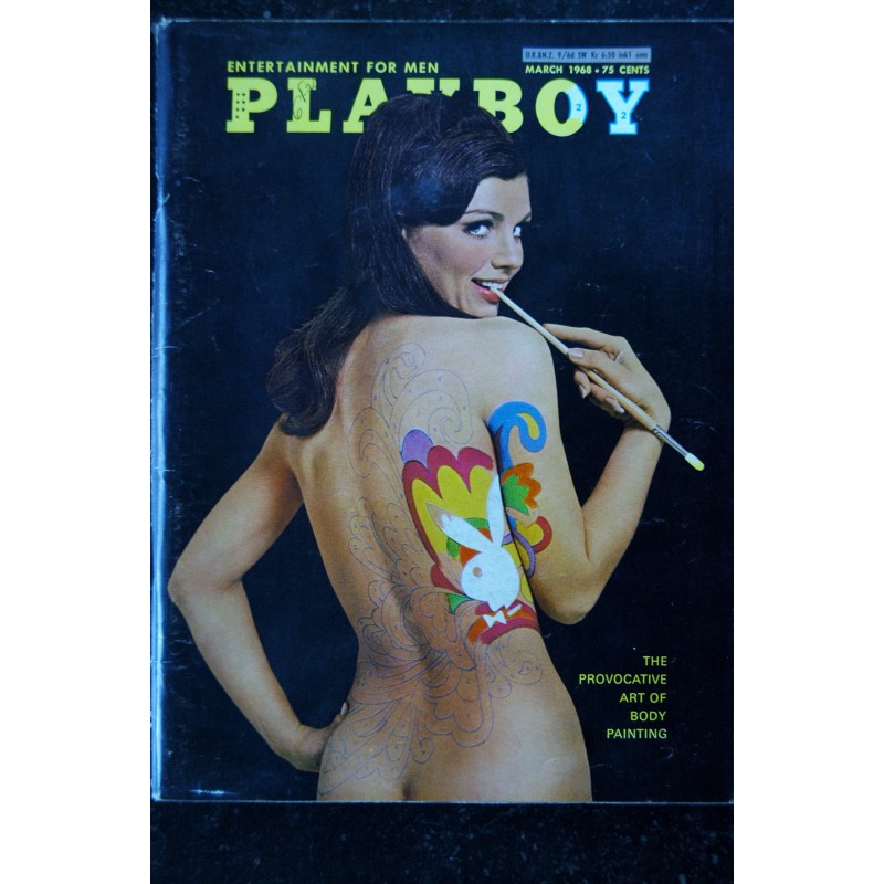 PLAYBOY US 1968 03 MARCH TRUMAN CAPOTE MICHELLE HAMILTON THE BIZARRE BEAUTIES OF BARBARELLA