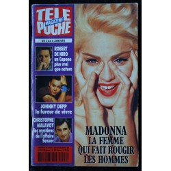 TELE POCHE 1795 3 JUILLET 2000 COVER MADONNA L'ANNEE DE TOUS LES BONHEURS AMOUR BEBE NOUVEAU FILM