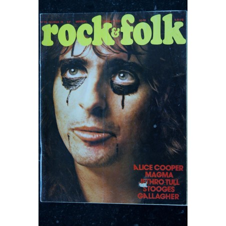 ROCK & FOLK 091 n° 91 AOUT 1974 COVER DAVID BOWIE PINK FLOYD SPARKS