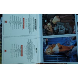 HOT VIDEO N° 057 1994 COVER SAVANNAH JULIA CHANNEL SPECIAL ITALIE TOURNAGES MARCO PLO LE DERNIER TRAIN