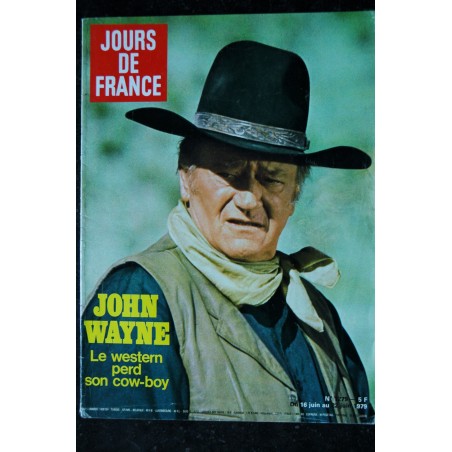 JOURS DE FRANCE 1259 JANVIER 1979 COVER JOHN TRAVOLTA  SACHA DISTEL