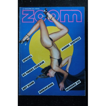 ZOOM MAGAZINE 50 ANDRE KERTESZ SAM HASKINS ART KANE TAMARA DE LEMPICKA WOLF 1978