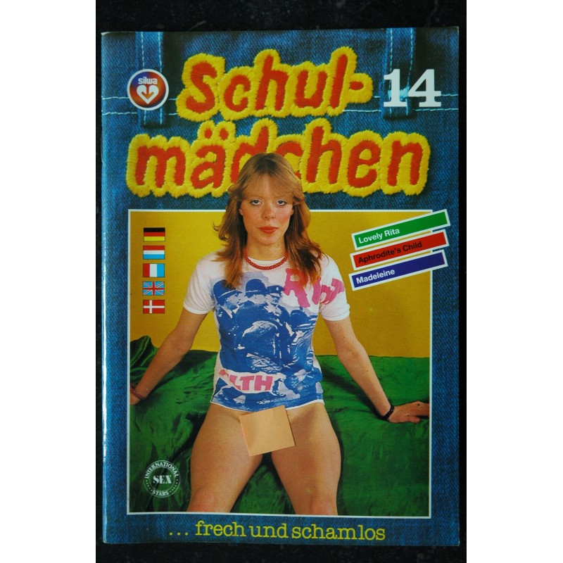 Schul-mädchen  14 -  1986 -  SILWA Film GmbH Essen International Sex Stars   Vintage Erotic Revue Roman Photo Adultes 64 pages