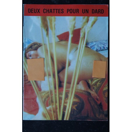 DEUX CHATTES POUR UN DARD * 1979 * Auteur-Editeur * Vintage Erotic Roman Photos 32 pages Adultes DEUX CHATTES POUR UN DARD * 1979 * Auteur-Editeur * Vintage Erotic Roman Photos 32 pages Adultes