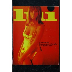 LUI 028 AVRIL 1966 COVER MARISA MELL + POSTER MAURICE BIRAUD MG BOB DYLAN MONICA VITTI VINTAGE EROTIC ASLAN