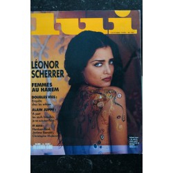 LUI 036 1990 OCTOBRE COVER LEONOR SCHERRER NUE LISA MARIE SMITH INTERVIEW ALAIN JUPPE LAURA DERN CHRISTOPHE MALAVOY